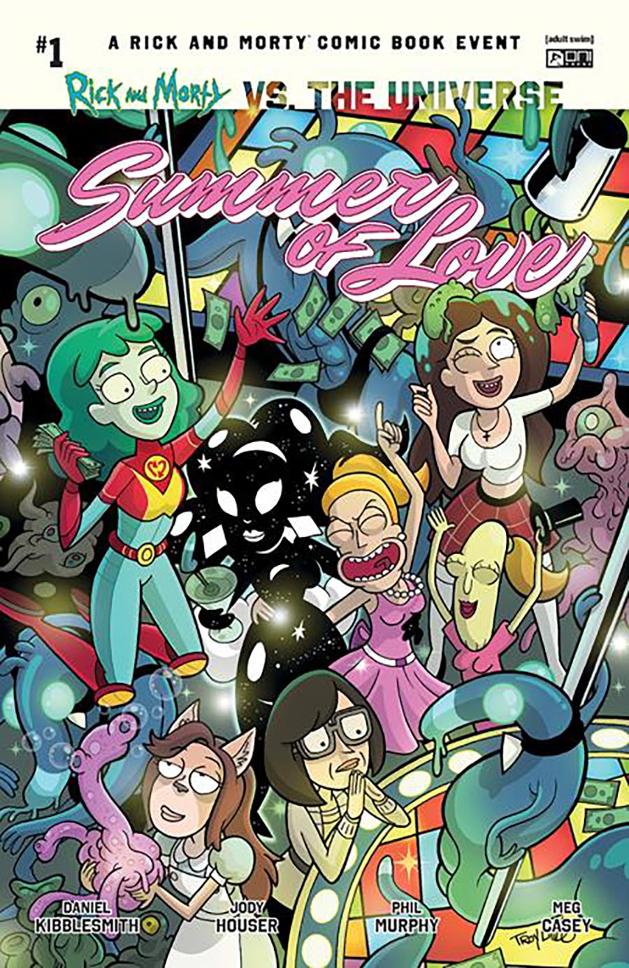 RICK AND MORTY THE END #1 CVR B TROY LITTLE VAR