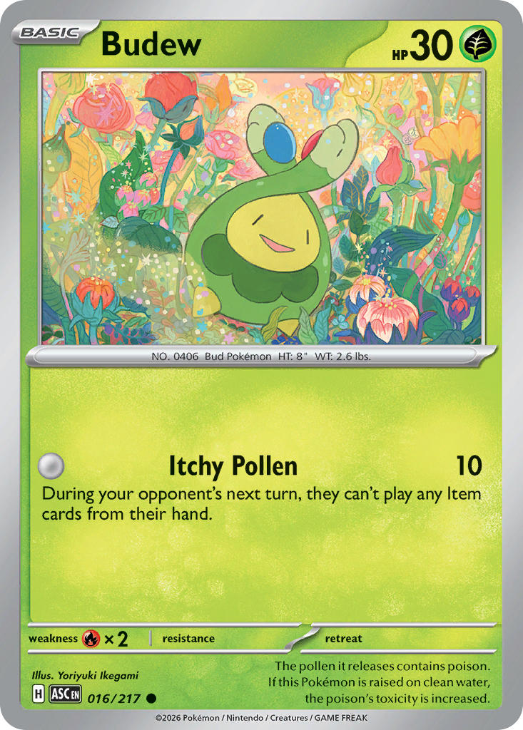 Budew - 016/217 (ASC) Common