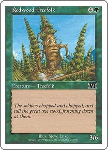 Redwood Treefolk (6ED-C)