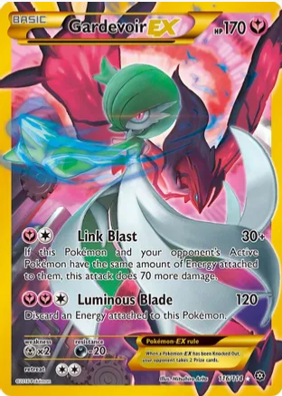 Gardevoir EX (116/114) Secret Rare Light Play