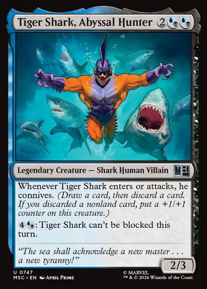 Tiger Shark, Abyssal Hunter [ #0747 ] (MSC-U)