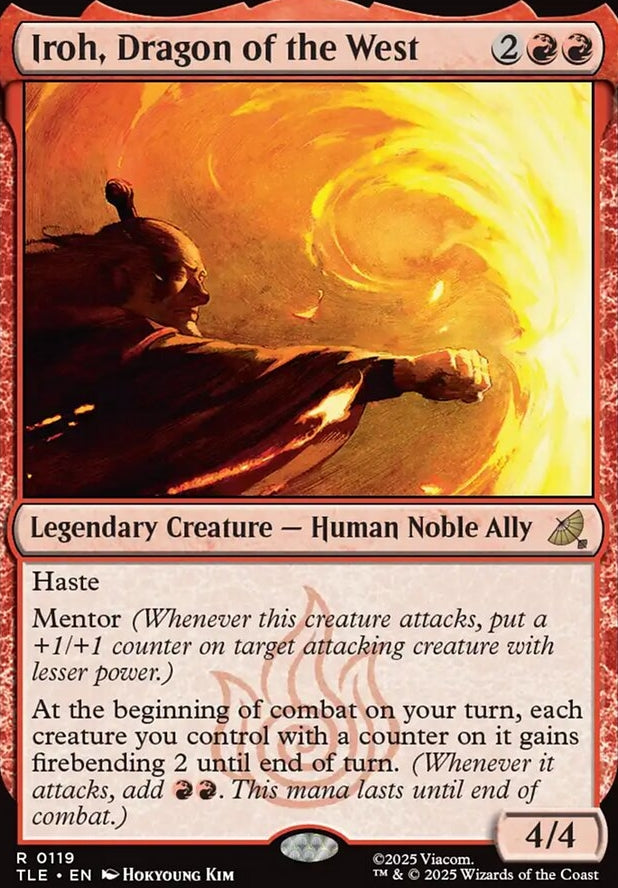 Iroh, Dragon of the West [ #0119 ] (TLE-R)