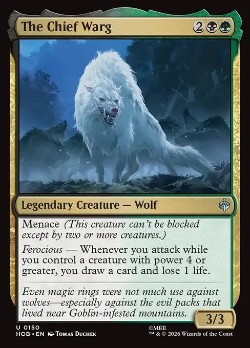 The Chief Warg [ #0150 ] (HOB-U)