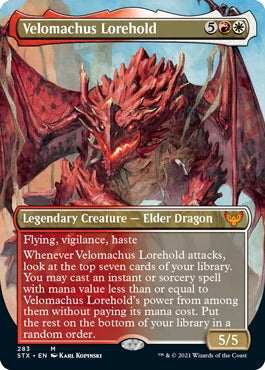 Velomachus Lorehold [#283 Alternate-Art Borderless] (STX-M)