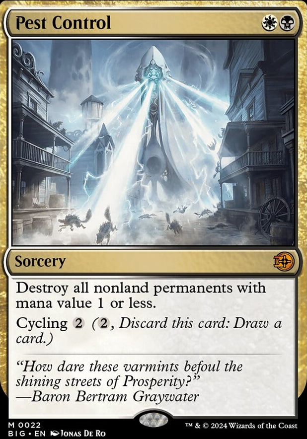 Pest Control [#0022] (BIG-M-FOIL)