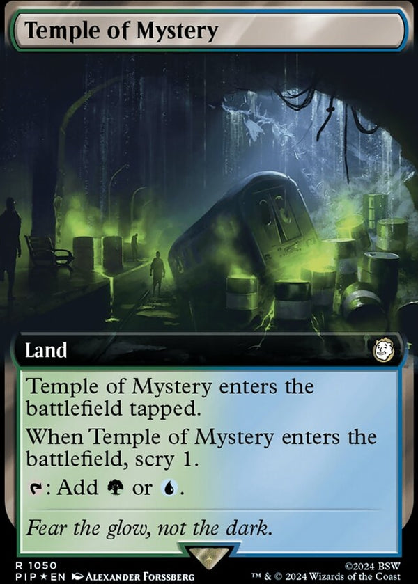 Temple of Mystery [#1050 Extended Art Surge Foil] (PIP-R)