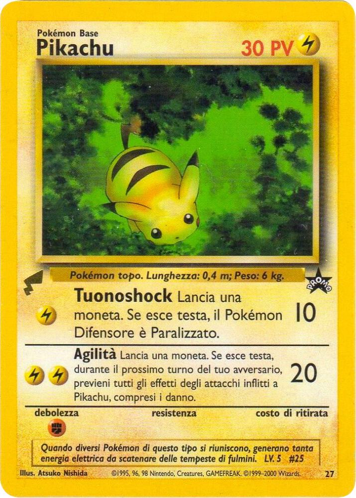 Pikachu (Baby) - Pikachu World Collection Promos (PWCP) Promo - Moderate Play