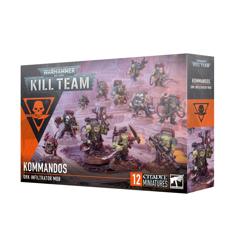 40K Kill Team: Kill Team - Kommandos (Ork Infiltrator Mob)