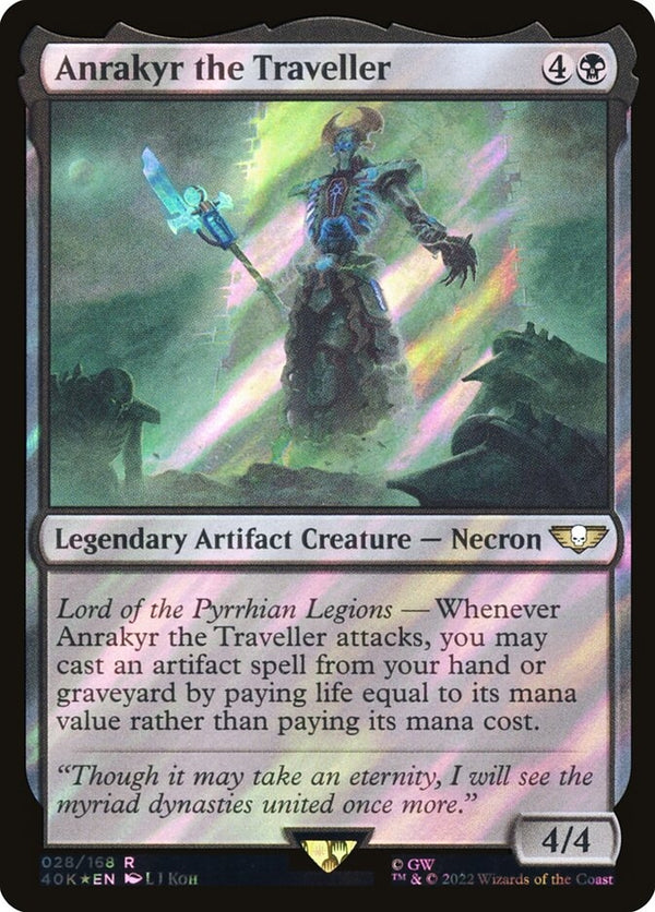 Anrakyr the Traveller [#028 Surge Foil] (40K-R-FOIL)