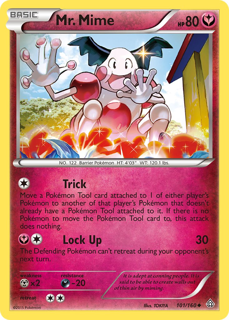 Mr. Mime - 101/160 (PRC) Uncommon - Near Mint