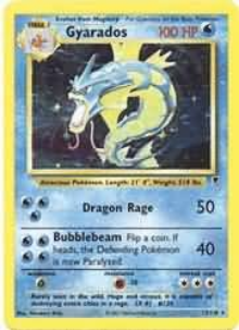 Gyarados - 012/110 (LC) Holo Rare - Damaged Reverse Holofoil