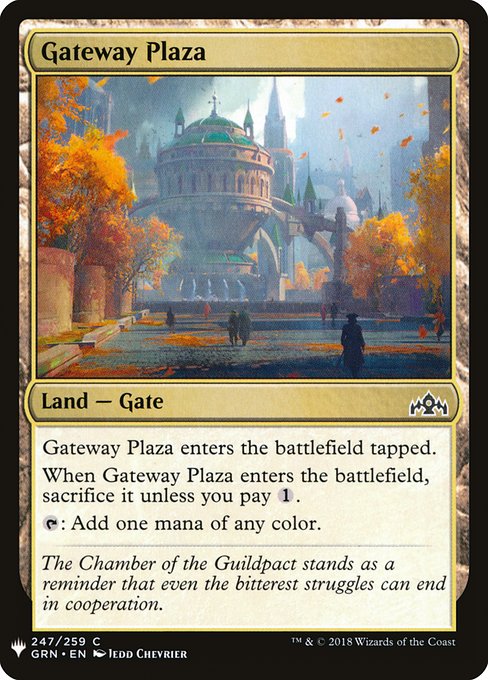 Gateway Plaza [Mystery Booster #1670] (GRN-C)