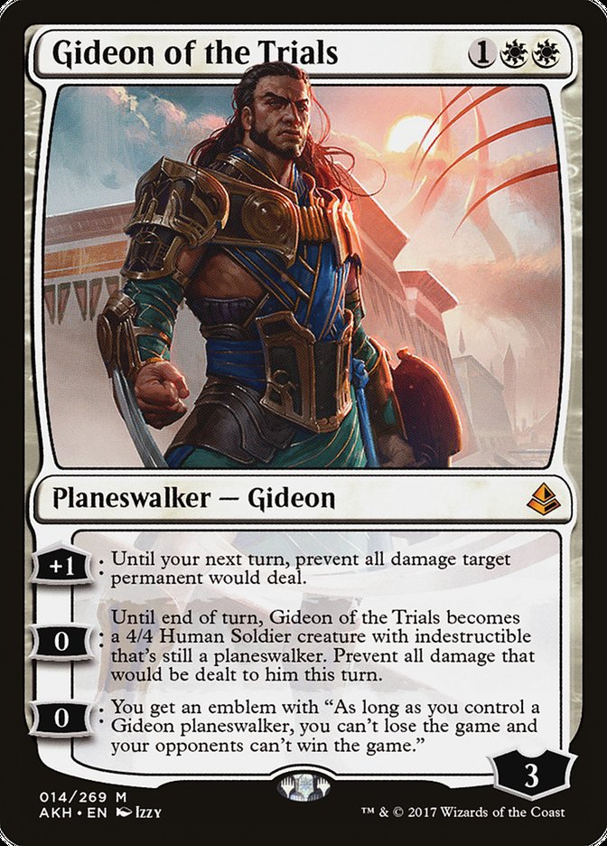 Gideon of the Trials (AKH-M) Heavy Play