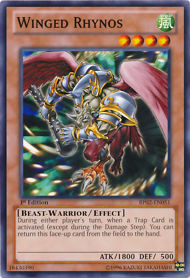 Winged Rhynos (BP02-EN051) Common - Near Mint 1st Edition