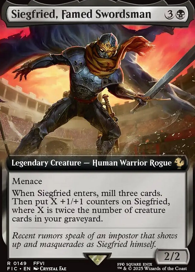 Siegfried, Famed Swordsman [ #0149 Extended Art ] (FIC-R)