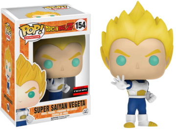 POP Figure: Dragonball Z #0154 - Super Saiyan Vegeta (AAA Anime Exclusive)