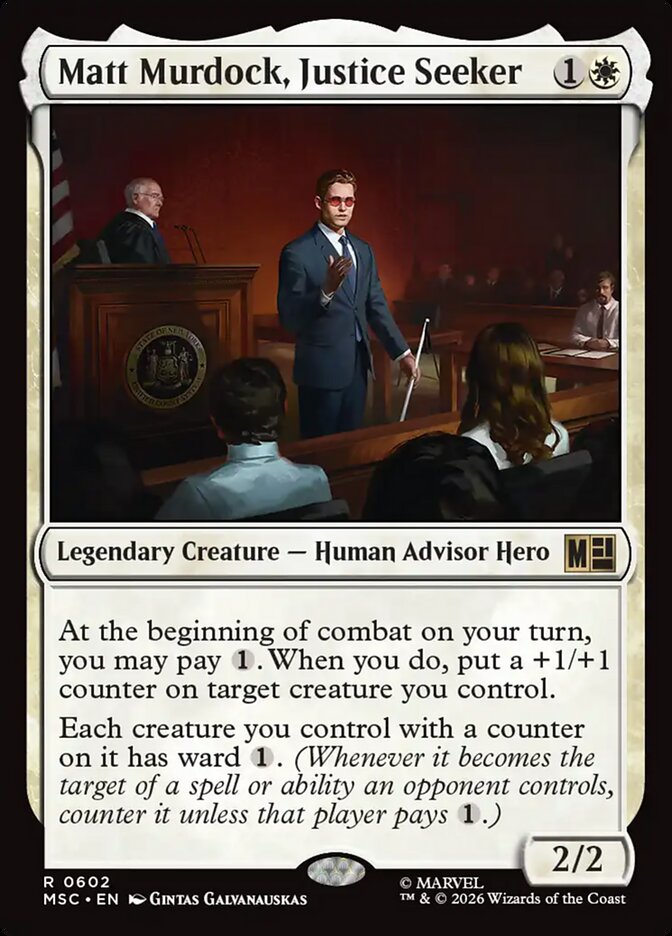 Matt Murdock, Justice Seeker [ #0602 ] (MSC-R)