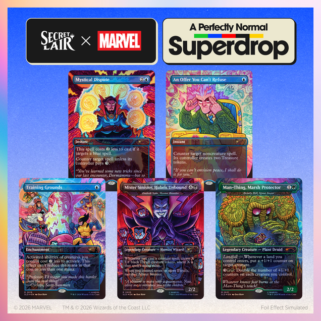 MTG: Secret Lair x Marvel: Dan Hipp Foil Edition