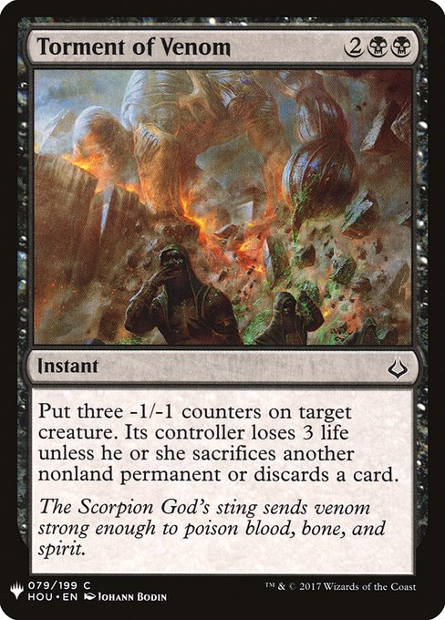 Torment of Venom [Mystery Booster #0796] (HOU-C)