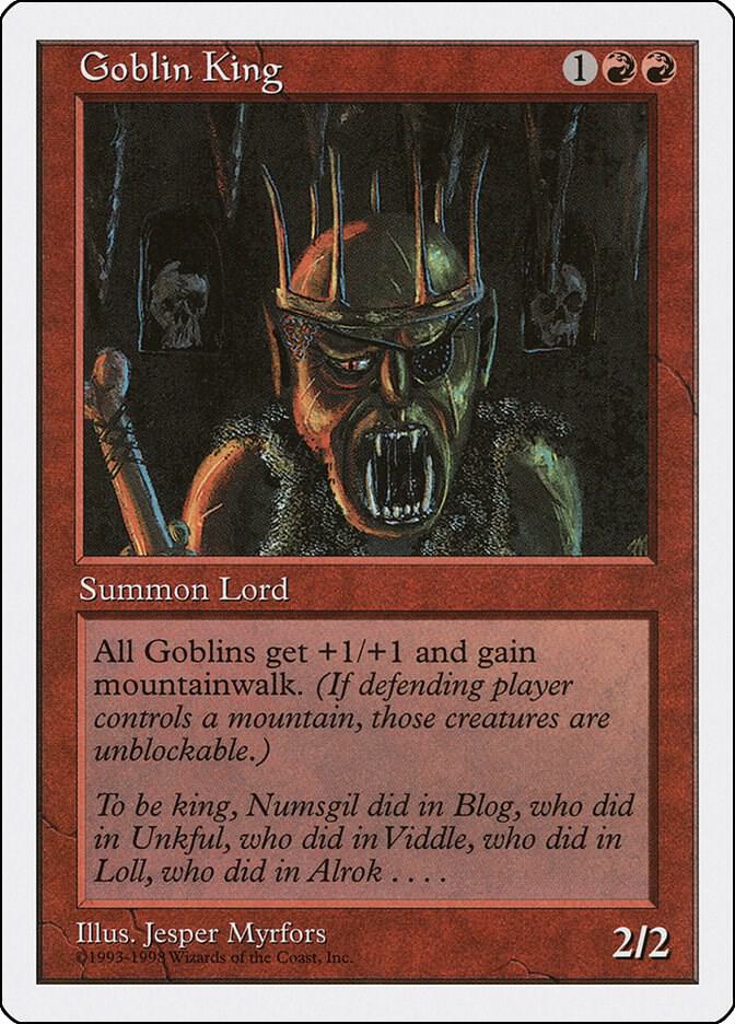 Goblin King (ATH-R) Damaged