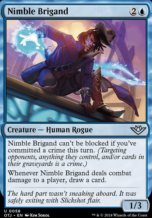 Nimble Brigand [#0058] (OTJ-U)
