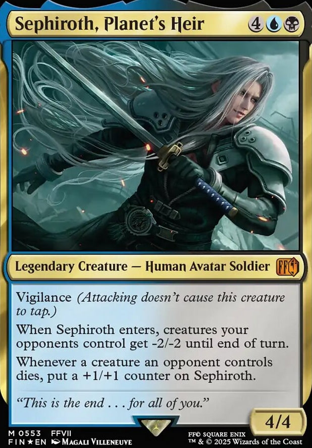 Sephiroth, Planet's Heir [ #0553 Starter Kit ] (FIN-M)