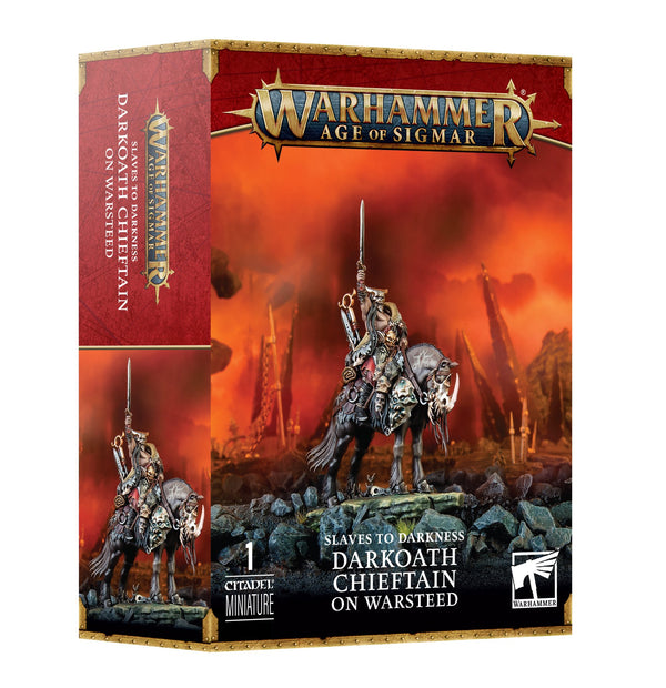 Age of Sigmar: Slaves to Darkness - Darkoath Chieftain on Warsteed