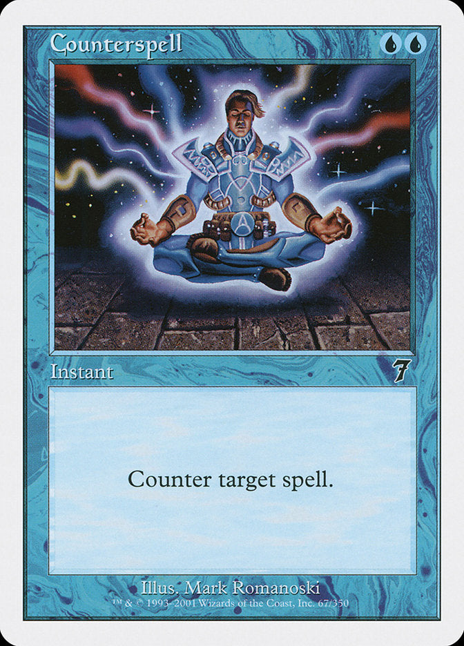 Counterspell (7ED-C) Moderate Play