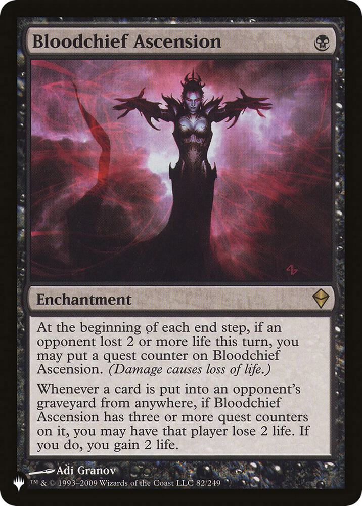 Bloodchief Ascension (ZEN-R-LIST)