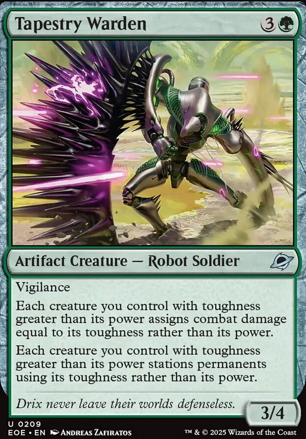Tapestry Warden [ #0209 ] (EOE-U)