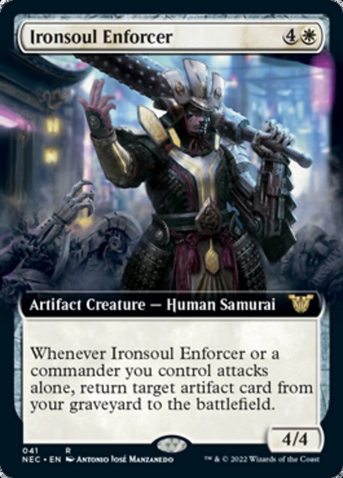 Ironsoul Enforcer [ #0041 Extended Art ] (NEC-R)