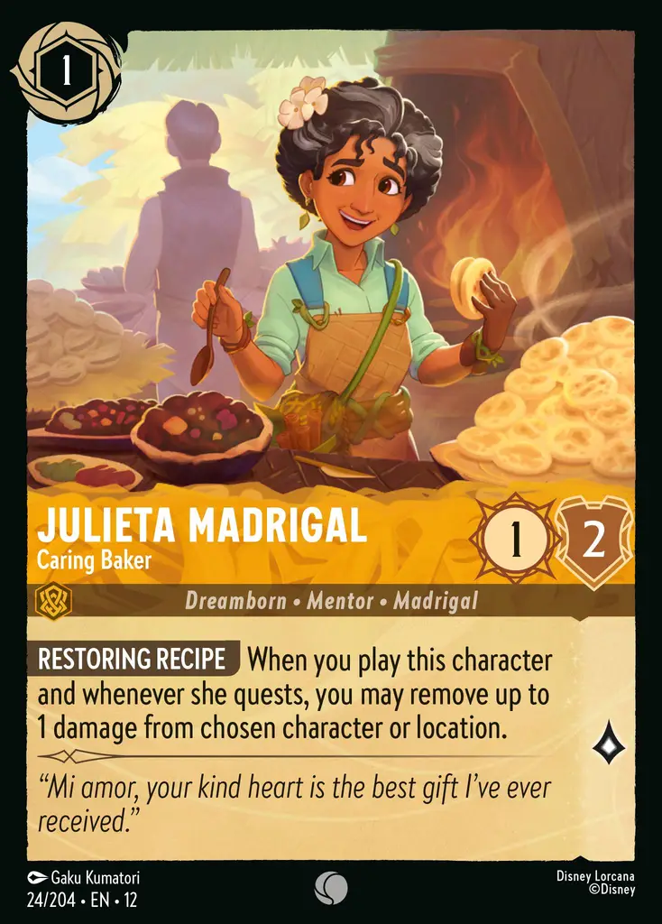 Julieta Madrigal - Caring Baker (024/204 - Wilds Unknown) Common
