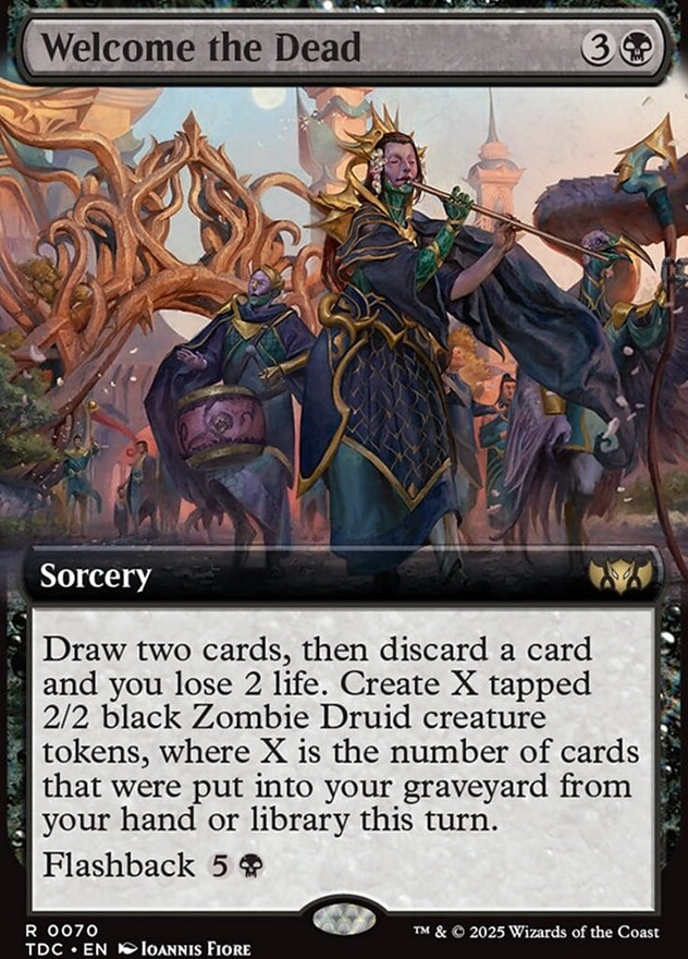 Welcome the Dead [ #0070 Extended Art ] (TDC-R)