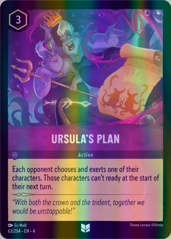 Ursula's Plan (Ursula's Return 063/204) Uncommon - Near Mint Cold Foil