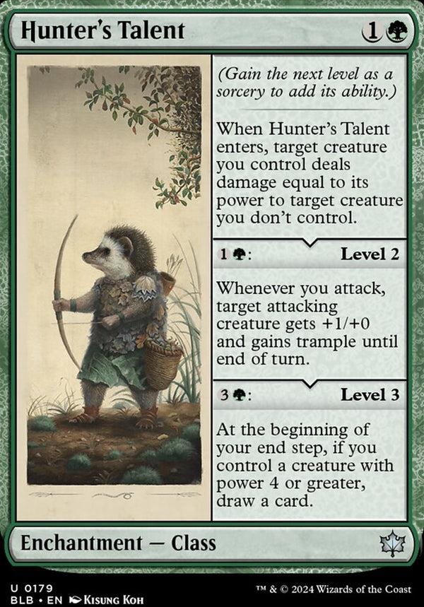 Hunter's Talent [#0179] (BLB-U-FOIL)