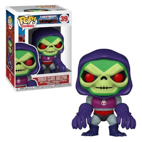 POP Figure: Masters of the Universe #0039 - Skeletor with Terror Claws