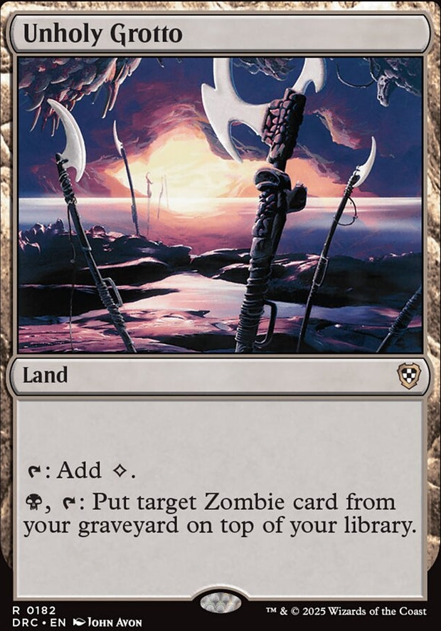 Unholy Grotto [ #0182 ] (DRC-R)