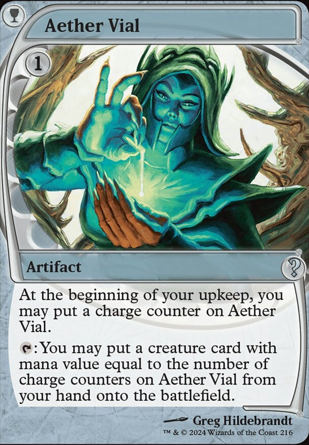 Aether Vial [#0216 Future Frame] (MB2-U-FOIL)