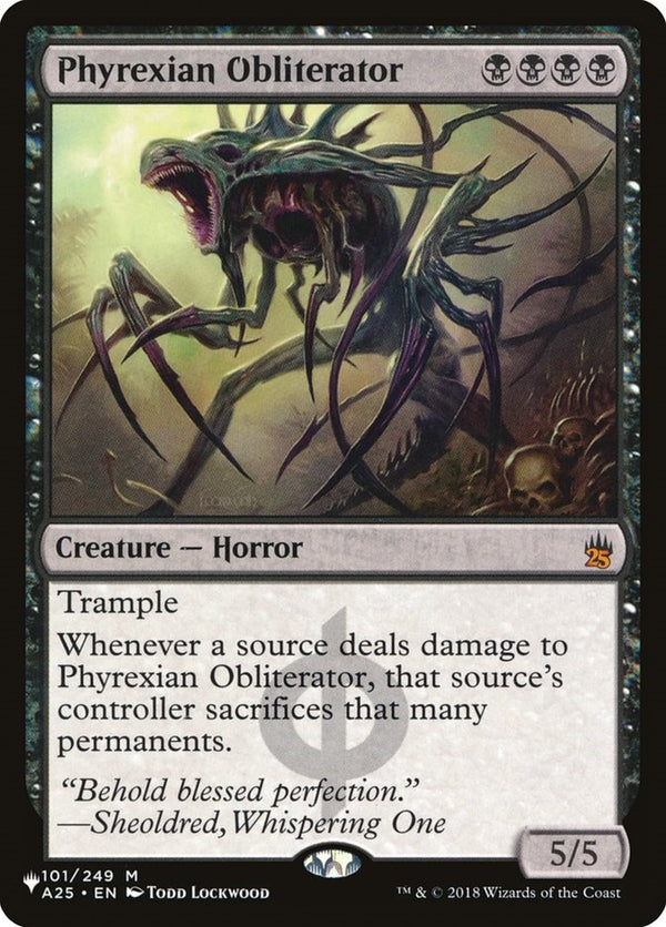 Phyrexian Obliterator (A25-M-LIST)