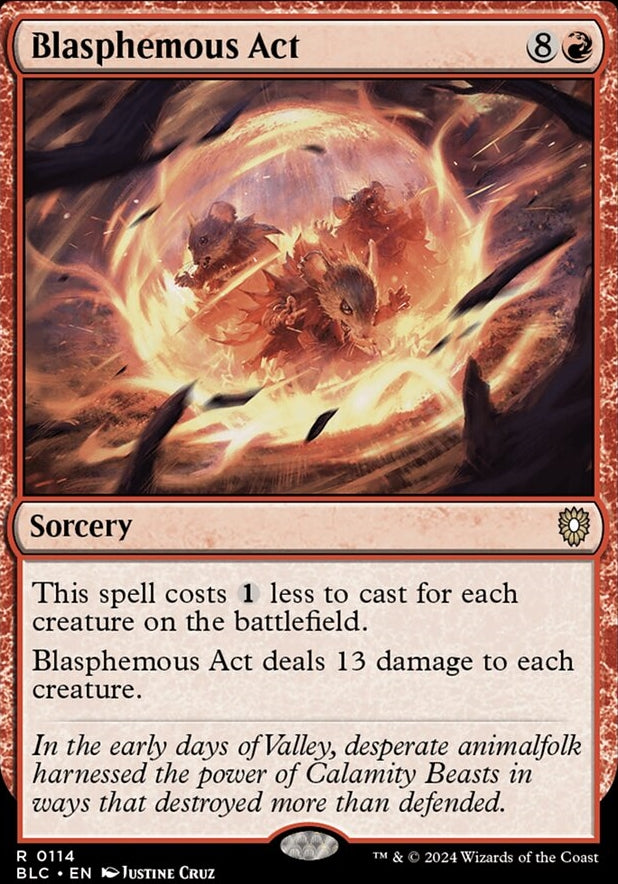 Blasphemous Act [#0114] (BLC-R)