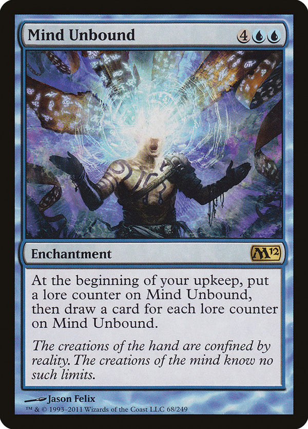 Mind Unbound (M12-R-FOIL) Heavy Play