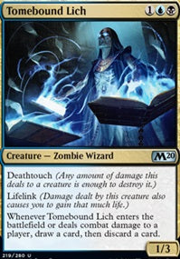 Tomebound Lich (M20-U)