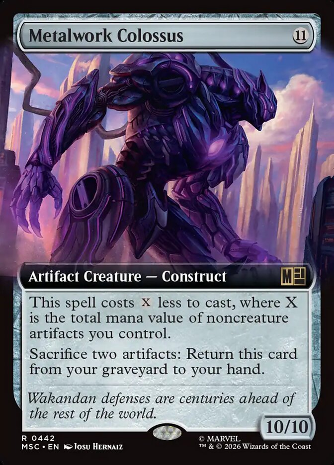 Metalwork Colossus [ #0442 Extended Art ] (MSC-R)