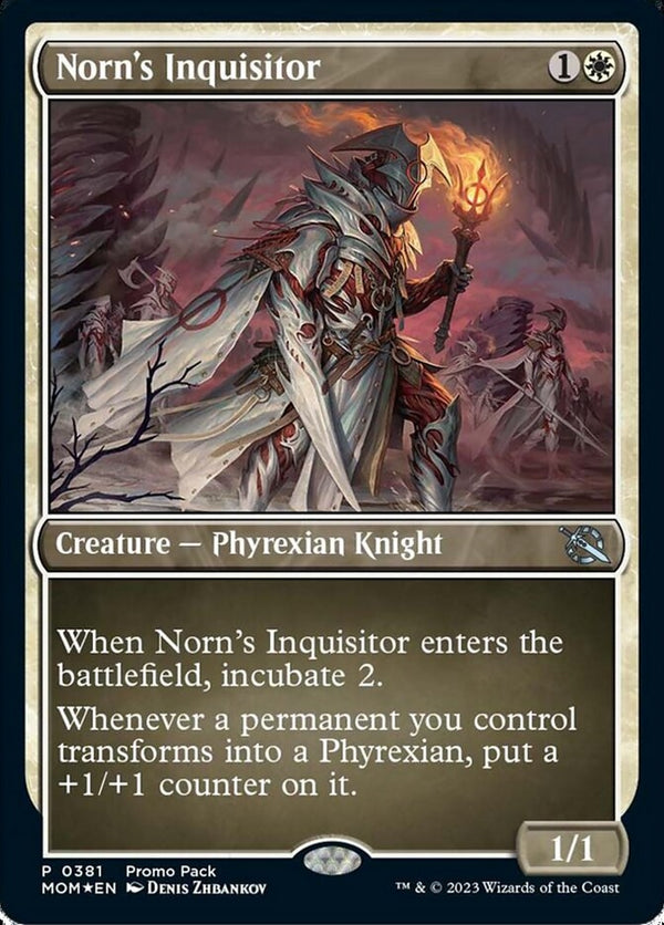 Norn's Inquisitor [#0381 FNM Style] (MOM-U)