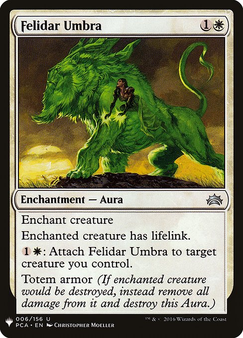Felidar Umbra [Mystery Booster #0109] (PCA-U)