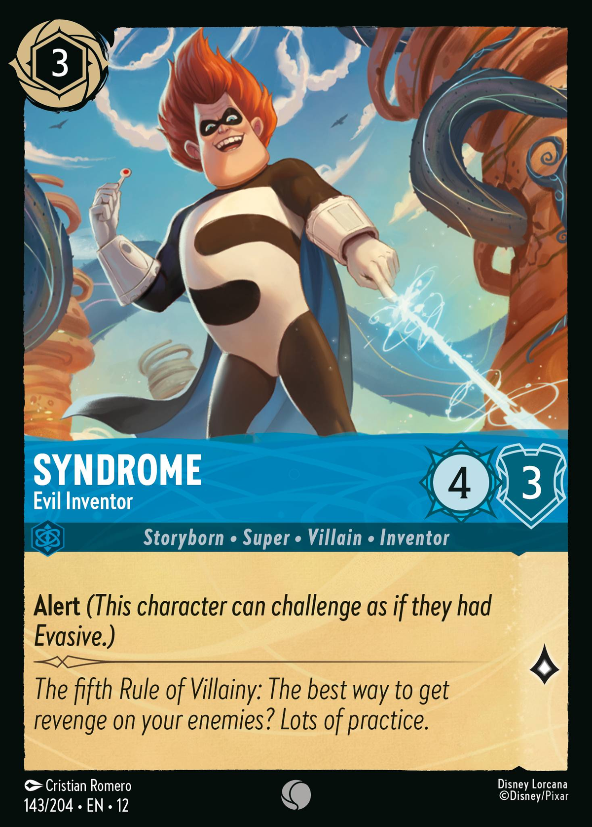 Syndrome - Evil Inventor (143/204 - Wilds Unknown) Common