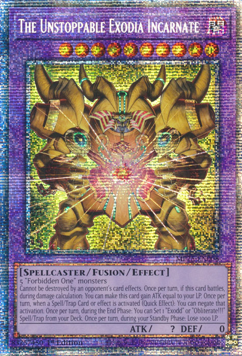 The Unstoppable Exodia Incarnate (MP25-EN008)