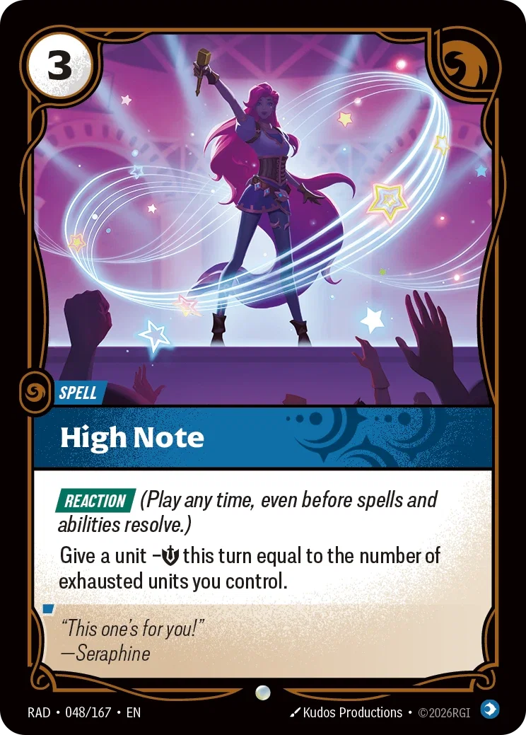 High Note - 048/167 (RAD) Common