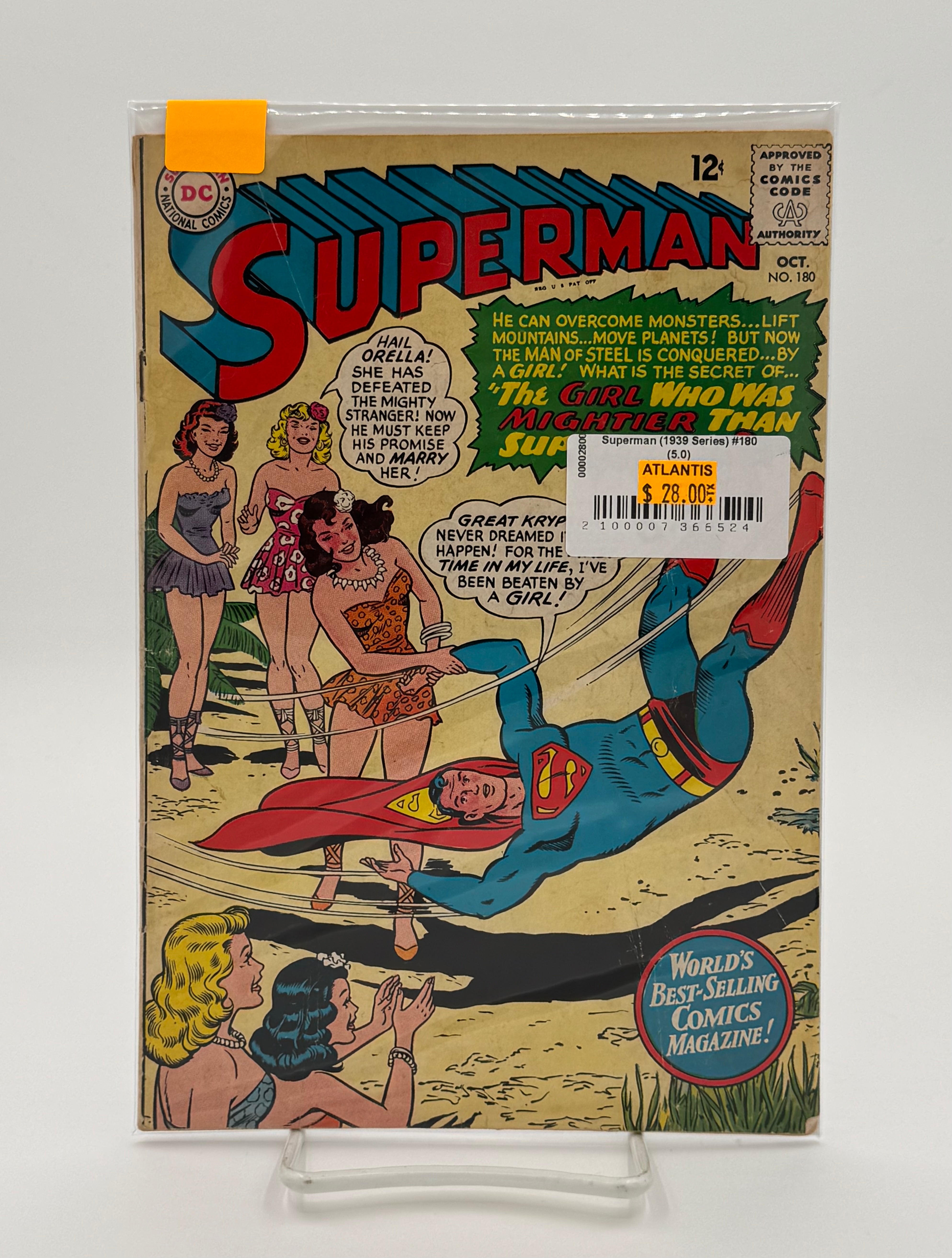 Superman (1939 Series) #180 (5.0)