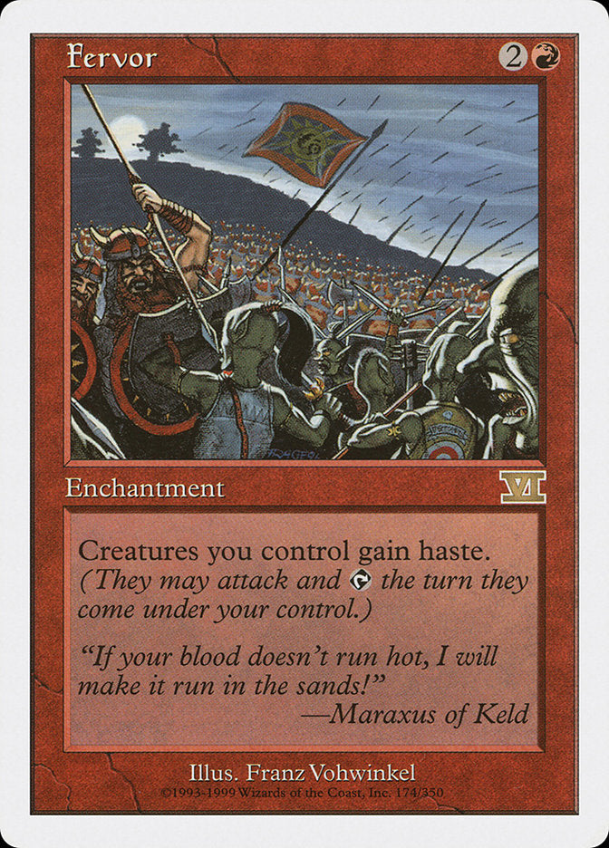 Fervor (6ED-R) Light Play